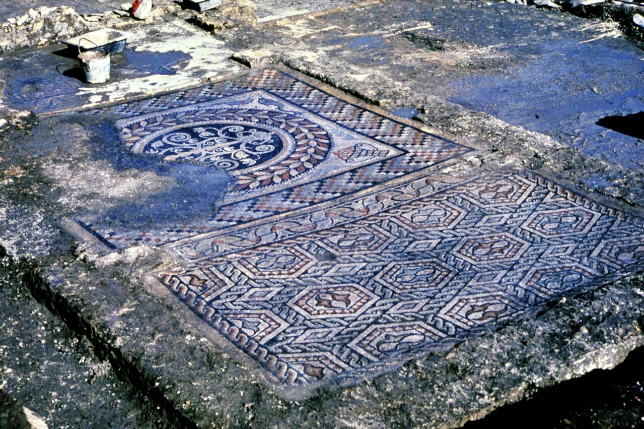 Central pattern of the carpet